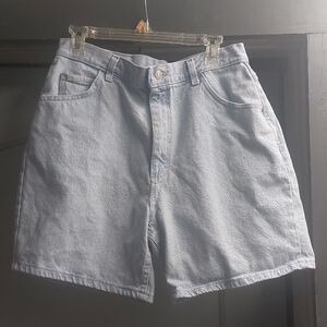 Lee Women's Light Blue Jean Shorts